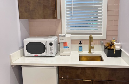 Williams Bay Apartment | The American Hotel - Pillow Talk Suite 2 - Downtown Williams Bay.