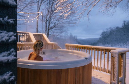 Plymouth Ski Chalet | "The Arched Chalet" Stunning Green Mountain views close to Killington and Okemo