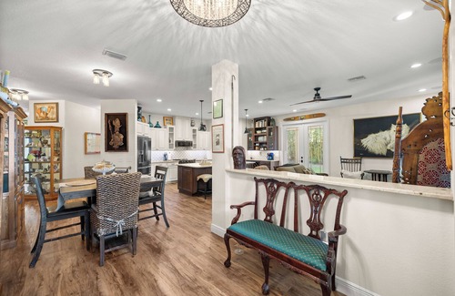 Candler House | The "Augustine". A newer home curated with BOLD eclectic Spaniard antiquity.