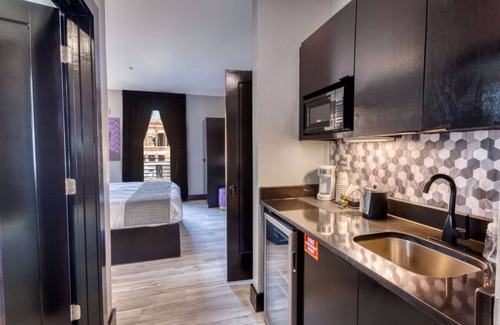 Biloxi Hotel | The Bella's Purple Prince Suite, Sleeps 2, Private Balcony