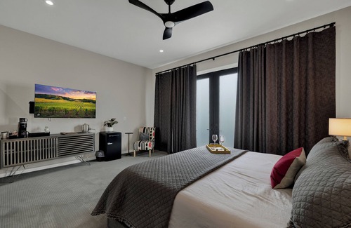 Johnson City Hotel | The Bentley Hotel - Sophia Loren Room - Pool View