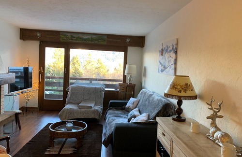 Le Bettex Apartment | The Bettex, Apartment 50 m2 facing Mont Blanc