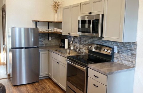 Lakeside Cabin | The Blacktail at Elk Ridge Village cabin 301A with views Flathead lake.