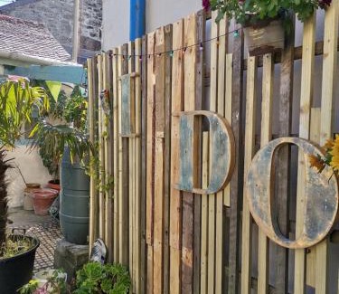 St Just Apartment | The Boathouse St Just Private Patio & Veranda