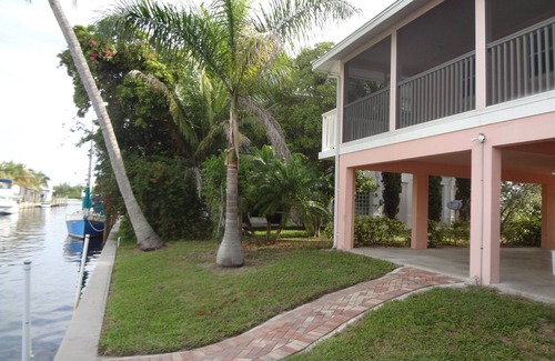 Bokeelia Villa | The Bokeelia Boathouse, waterfront, Boat Dock, Pine Island, Florida