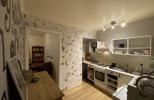 Hellissandur Apartment | The Bookstore Apartment