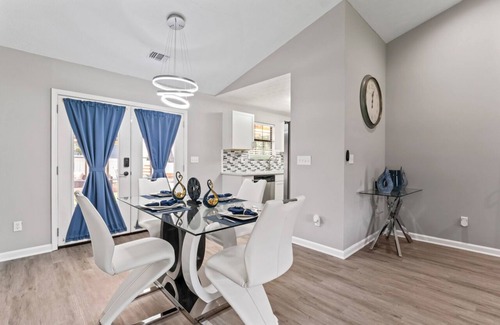 Irondale House | The Calming Loft is a Southern Oasis with a stylish modern ambiance