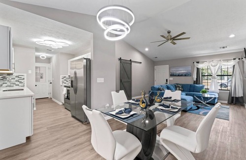 Irondale House | The Calming Loft is a Southern Oasis with a stylish modern ambiance