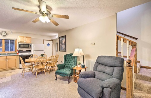 Roan Mountain Cabin | ‘The Chalet Retreat’ Cabin Across from Creek!