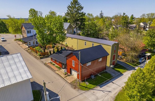 Winesburg Bed & Breakfast | The Chestnut Barn, on a quiet side street in Winesburg, Ohio,