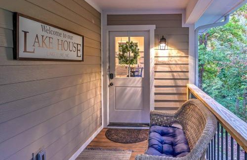 Lake Lure House | The Cove Retreat- Hot Tub/Screened Porch/Game Room