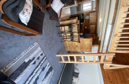 Wevertown House | The Cozy Blue A-frame