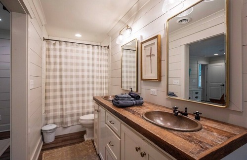 Langston Mile Village Cabin | The Crossover, Family, Fishing, & Firepit Retreat