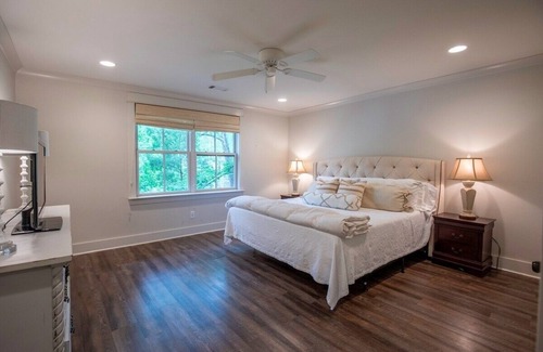 Langston Mile Village Cabin | The Crossover, Family, Fishing, & Firepit Retreat