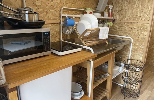 Cwmbach Apartment | The Cwtch, our cosy Shepherd's Hut