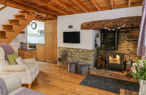 Tirabad Cottage | THE CWTCH, pet friendly, with open fire in Llanbister