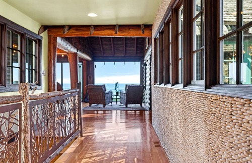 Beverly Shores House | The Cypress Log Cabin - Historic National Park Home on the beach