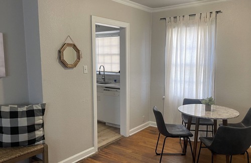Heart of Lubbock Apartment | The DAX "Guns up"