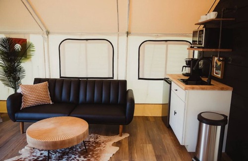 Cadiz RV Rental | The Drury, Luxury Safari Tent