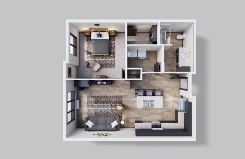 Altoona Apartment | The Fairway - Apartment 103, 1 bed 1 bath