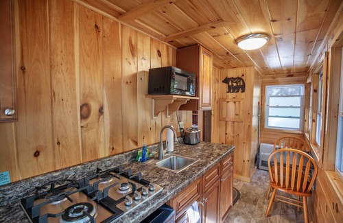 Lincoln Cabin | The Falling Waters Riverside Getaway at the PEMICABINS