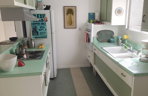 Desert Hot Springs Apartment | The Getaway 1BR #2: Pool, Mountain View, Kids/Pets welcome