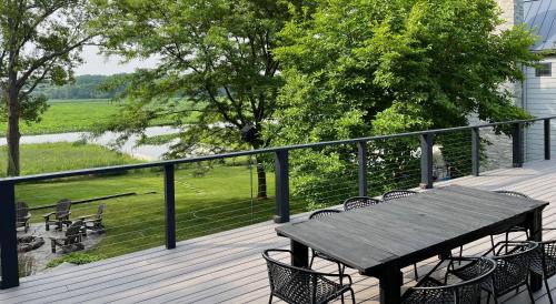 New Buffalo House | The Great Escape Blocks From Your Private Beach