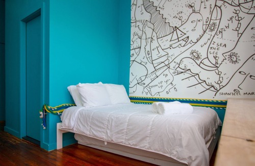 Queens Condo | The High Tide Studio #5 Studio Bedroom Hotel Room by Redawning