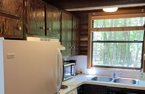 Drasco Cabin | "The Honeymooner" - a rustic, quaint little cabin. OPEN LABOR DAY WEEKEND