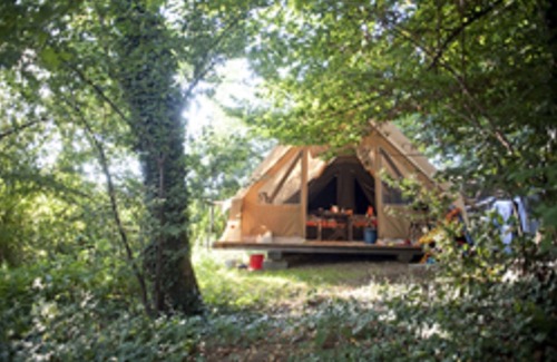 Dardilly RV Rental | The Indigo Canvas & Wood tent - Up to 5 people - 24 m²