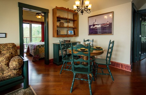 Croftville Condo | The Inn at Croftville Road Cottages #8. On the Shore of Lake Superior.