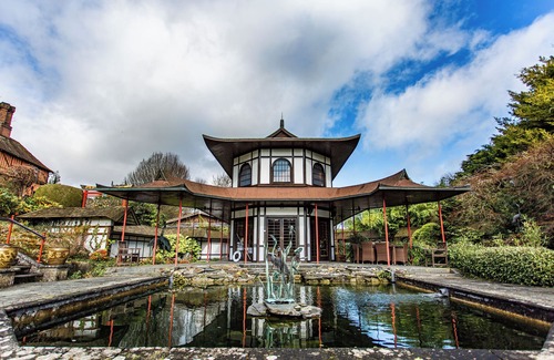 Tollard Royal House | The Japanese Pavilion, set within the Cranborne Chase
