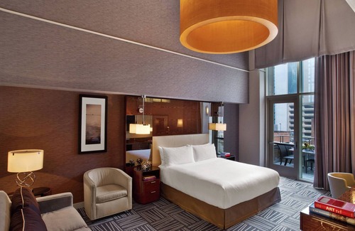 Downtown Dallas Hotel | The Joule Dallas – Terrace Suite with Private Outdoor Seating & Views