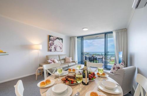 Nelson Bay Apartment | The Landmark unit 405 Resort style, spectacular water views, lift, linen, pool, games room, port-a-cot and highchair.