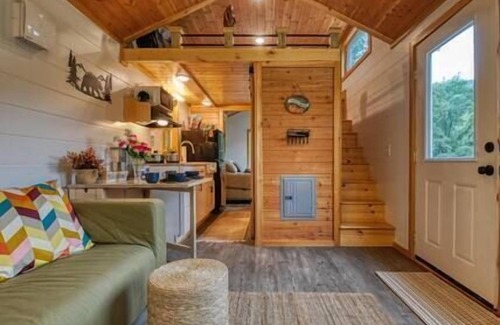 Newport House | The LeConte Tiny Home on the Pigeon River