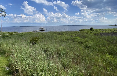Belhaven House | The Light House -Waterfront Belhaven Home with dock, privacy & incredible views!