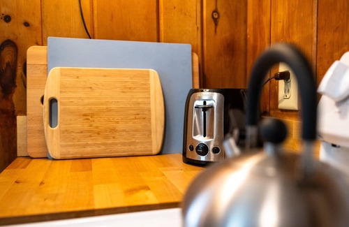 Rangeley House | The Little Red Camp - private waterfront on Rangeley Lake, wood stove and fire pit