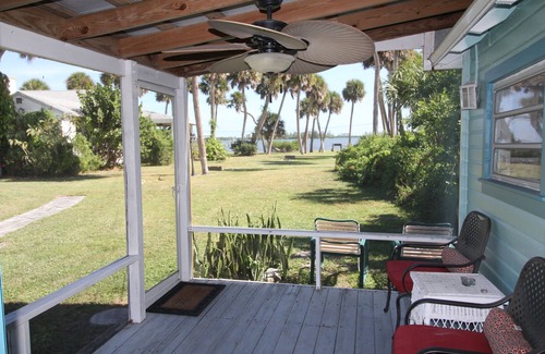 St. Lucie Village House | The Lodge, cozy one bedroom King Cottage on the Indian River Lagoon