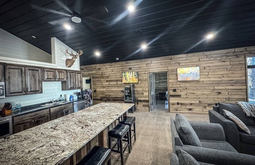 Winter Cabin | The Lodge on Lake of the Pines - enjoy the Northwoods in comfort!
