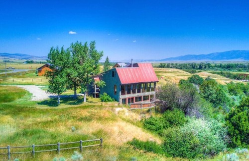 Shining Mountains House | The Madison River Overlook Cabin