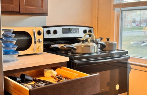 Ann Arbor House | The Michigan Green Suite near the BIG HOUSE