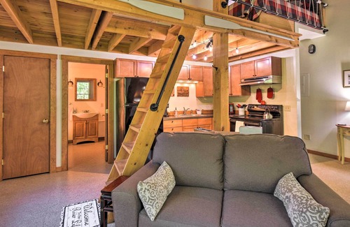 Falmouth Apartment | 'The Mill' Loft w/ Fire Pit Near Portland!