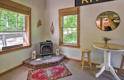 Falmouth Apartment | 'The Mill' Loft w/ Fire Pit Near Portland!