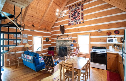 Otto Cabin | The Mountains are Calling! Visit Cherry Bluff | Turnstone Log Cabins