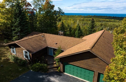 Egg Harbor House | The Nest in Egg Harbor-Breathtaking Water Views and Forested Retreat