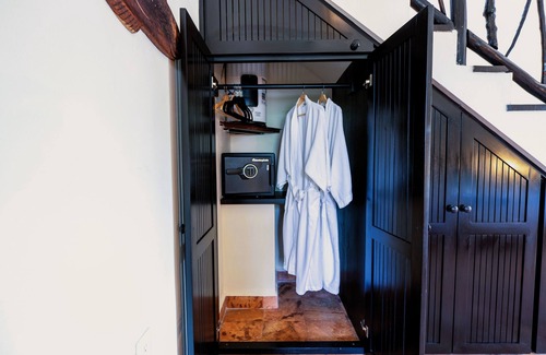 Isla Mujeres Apartment | The Norte Suite at Boutique Hotel Bed and Breakfast with views of Caribbean Sea