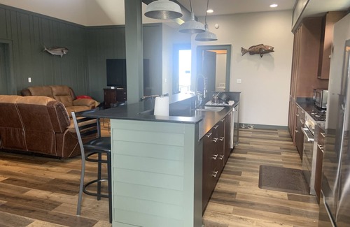 Golden Meadow House | “The Office” of Grand Isle, a modern camp with gorgeous views!