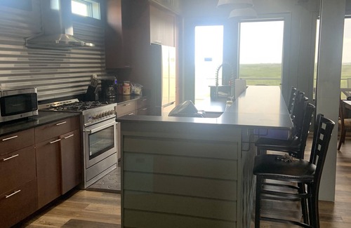 Golden Meadow House | “The Office” of Grand Isle, a modern camp with gorgeous views!