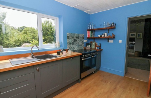 Ciliau-Aeron Cottage | THE OLD BARN, pet friendly, with open fire in Aberaeron