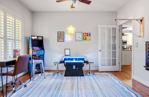 Mount Pleasant House | The Palmetto Pool House | 4 BR + Arcade Room